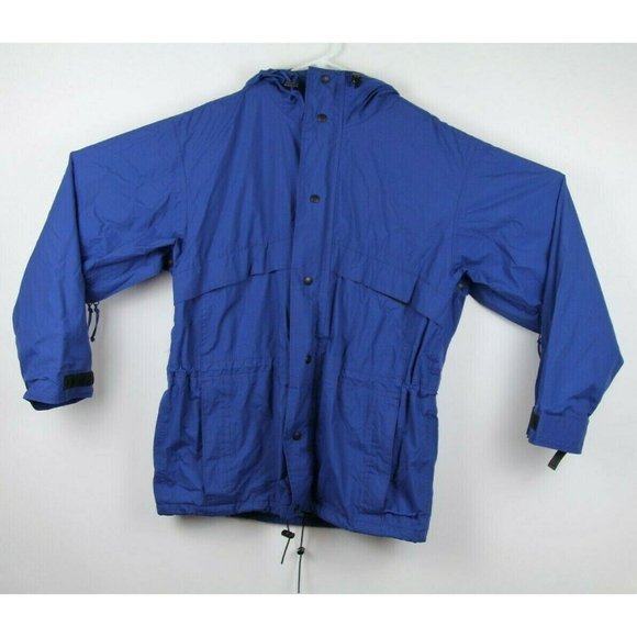 REI Elements Jackets & Coats Rei Elements Hooded Rain Jacket Zip M